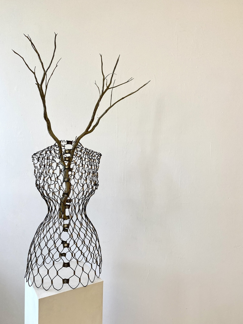Vintage Dritz "My Double" Adjustable Wire Dress Form, Circa 1950s